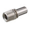 Safety clamp coupling in stainless steel with male thread type ECM